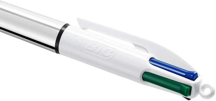 Bolígraf Bic Shine 4 colors en 1