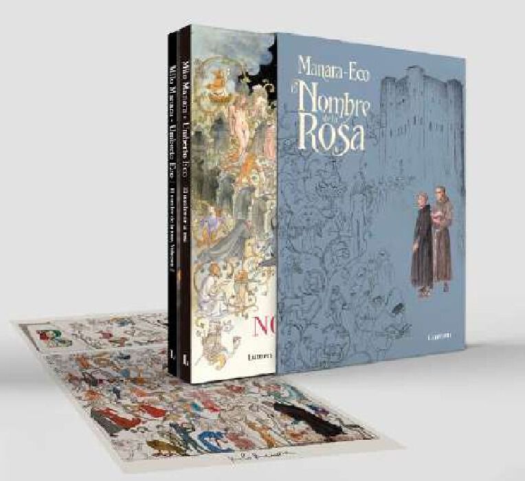 Estuche El nombre de la rosa (novela gr&aacute;fica, vols. 1 y 2)