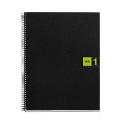 Libreta espiral Miquelrius A4 80 hojas 5x5 verde