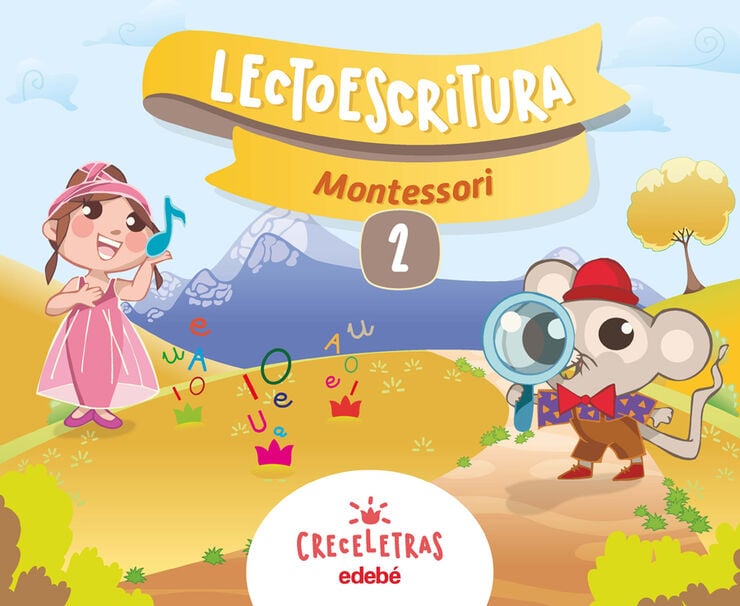 Creceletras. Cuaderno 2 Montessori