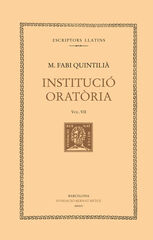 Institució oratòria, vol. VII (llibre VIII)