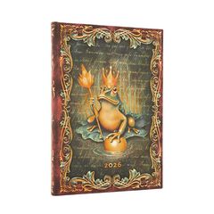 Agenda Paperblanks Grimm, El Príncipe Rana Midi apaïsada setm/vista cas 2026