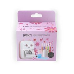 Impresora Mini Funny Kawai rosa