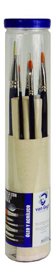 Tub pinzells oli/acr&iacute;lic Talens 6u