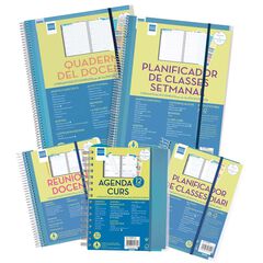 Agenda Finocam docent Magistral personalitzable 1/4 setm/vista cat 2025-26 blau