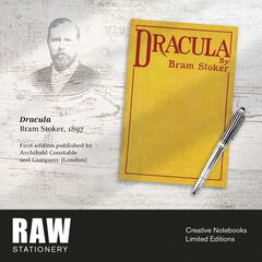Libreta A5 Raw Stationery Primera Edición Drácula