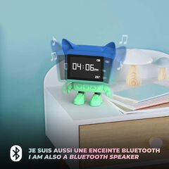 Altavoz Reloj Mob azul