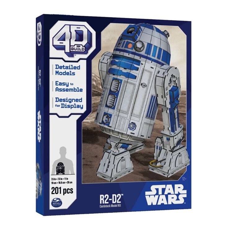 Puzle 4D 201 piezas R2D2