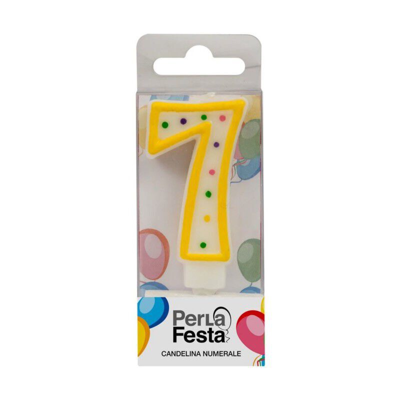 Vela de cumplea&ntilde;os n&ordm;7