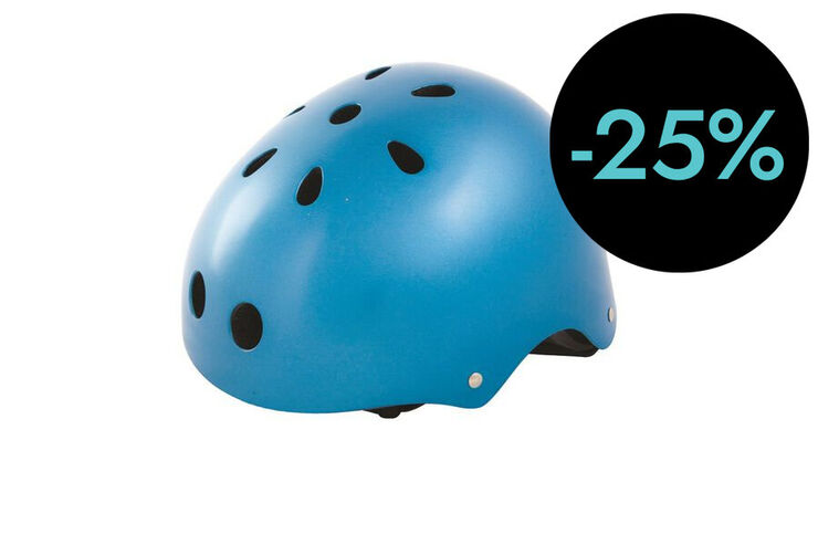 Casc Competició Ajustable Blau T/S 53-55