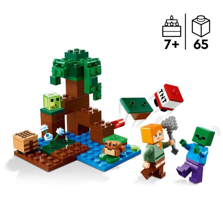 LEGO® Minecraft La Aventura en el Pantano 21240