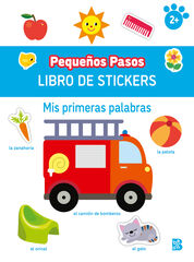 Pequeños pasos Libro de stickers - Primeras palabras