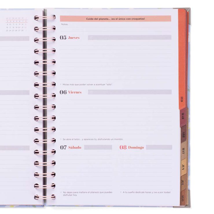 Agenda escolar Mr. Wonderful Office sem/vista cas 2025-26 Érase una vez... ¡mi vida!