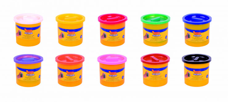 Pasta modelar Jovi Soft Dough 110g 10 colors Pasta modelar Jovi Soft Dough 110g 10 colors