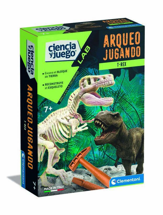 Arqueojugando T-Rex fosforescent