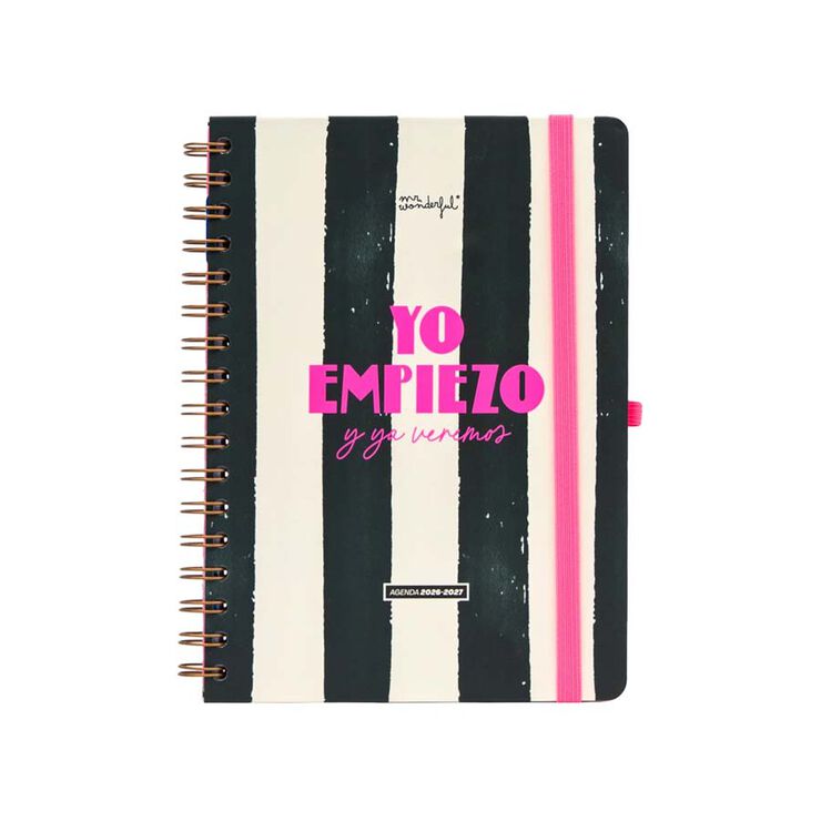 Agenda escolar Wonder setmanal castell&agrave; 2026-2027 - Yo empiezo y ya veremos