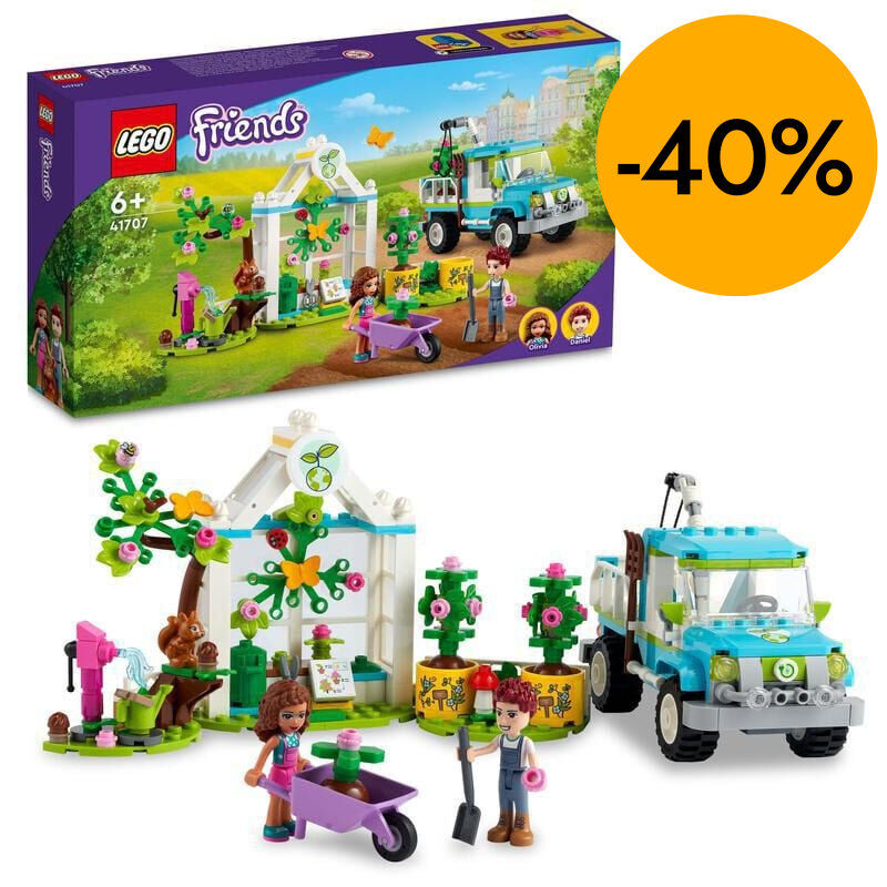 LEGO&reg; Friends Veh&iacute;culo planta-&aacute;rboles 41707