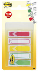 Post-it Marcadores de página – Banderas autoadhesivas para documentos en  varios colores brillantes, 1 paquete de 10 blocs, 50 marcadores por bloc