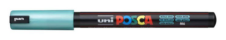 Rotulador Posca PC-1MR 0,7mm verde metal