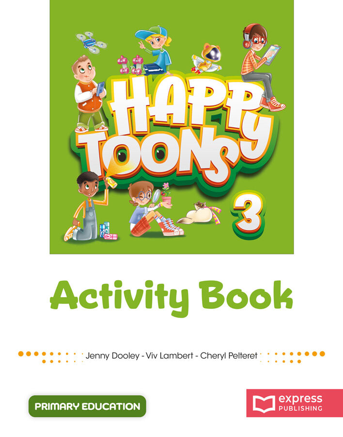 Happytoons activity book level 3