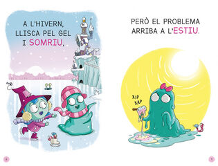 Aprendre a llegir a l'Escola de Monstres 10 - Dona'm gelat o l'hem liat