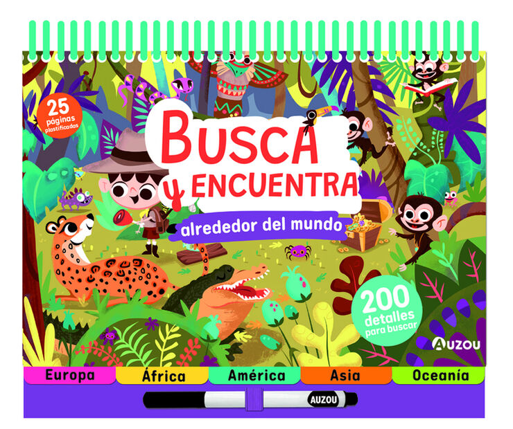 Espiral. Busca y encuentra alrededor del mundo