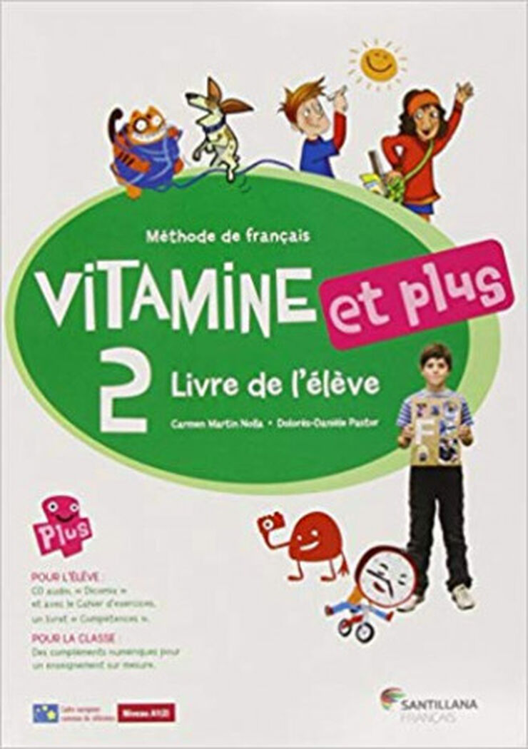 Vitamine Et Plus 2 Élève 5º Primaria