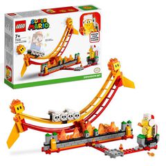 LEGO® Super Mario Set d'Expansió: Gran onada de lava, Germà Foc i 2 Gotes de Lava 71416