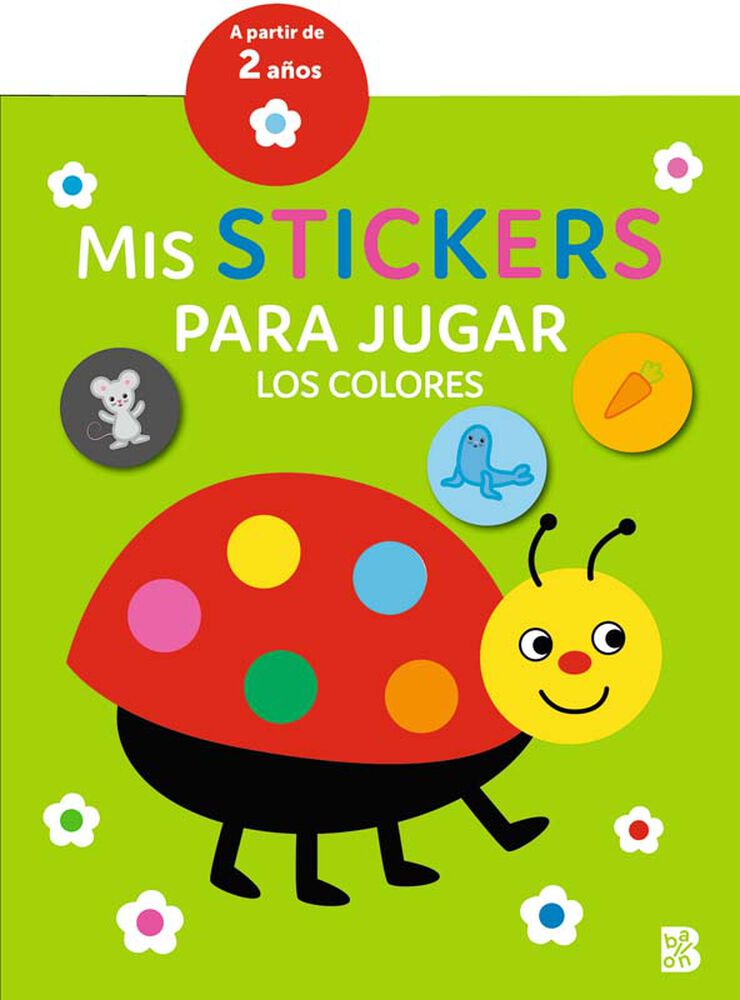 Mis stickers para jugar - Los colores