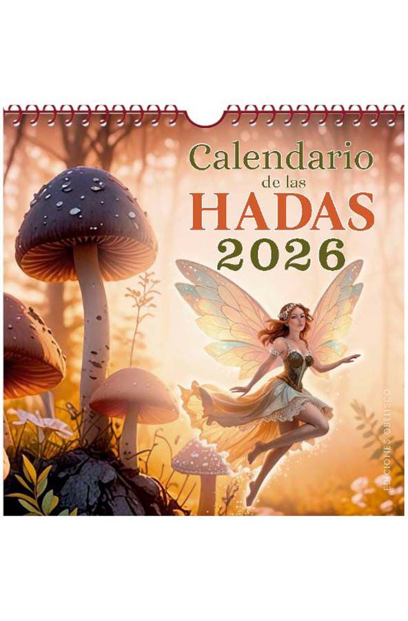 Calendario pared Hadas castellano 2026