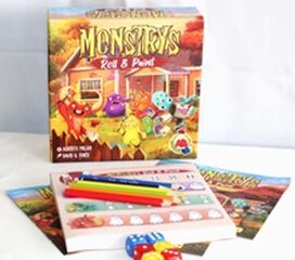 Monstrys Roll & Paint - Catalán