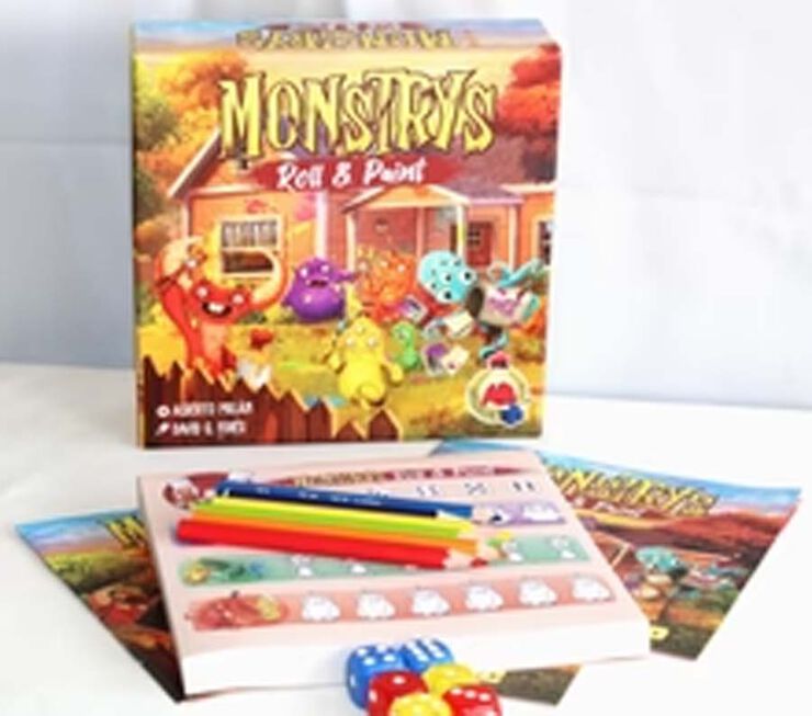 Monstrys Roll & Paint - Catalán