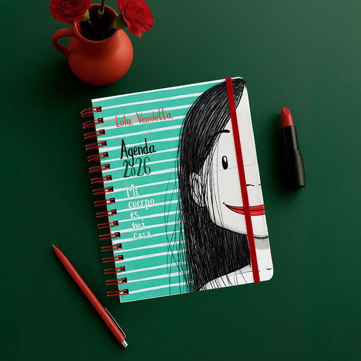 Agenda Lola Vendetta castellano sem/vista 2026