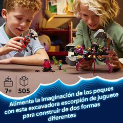 LEGO® DREAMZzz Excavadora Escorpí de Nigthmare 71513