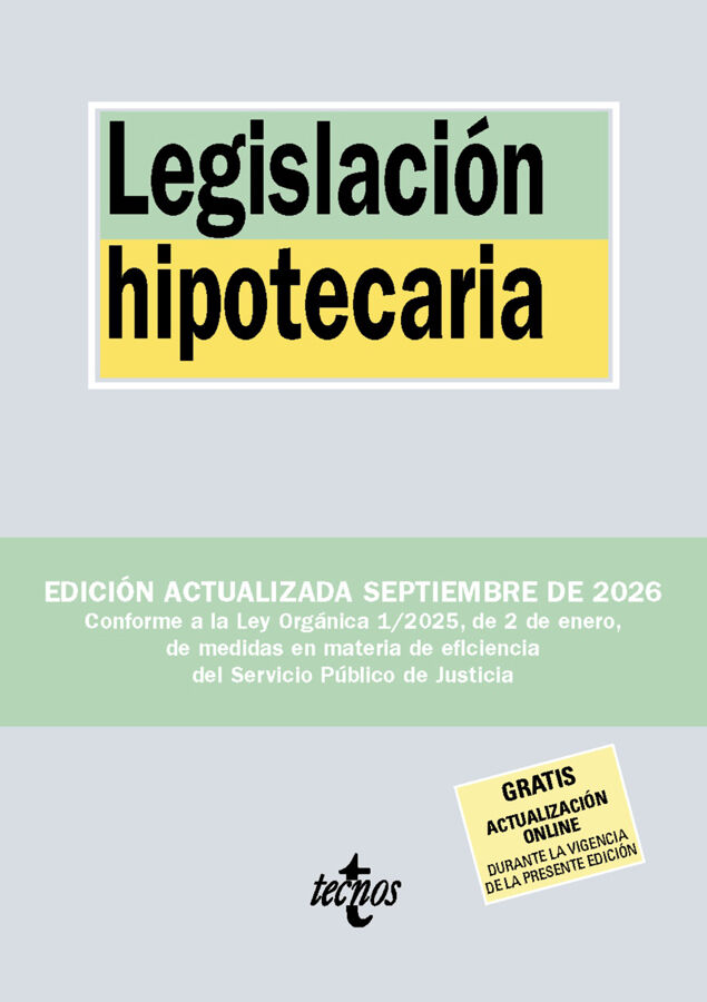 Legislaci&oacute;n hipotecaria