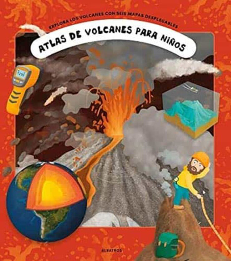 Atlas de volcanes para niños