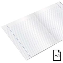 Llibreta A5 Grapa 48F Ratlla Lila Abacus