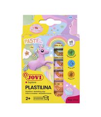 Plastilina Jovi Pastel 15g 6 colors