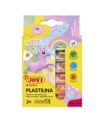 Plastilina Jovi Pastel 15g 6 colores