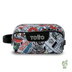 Estuche Totto 3 Cremalleras Ramen