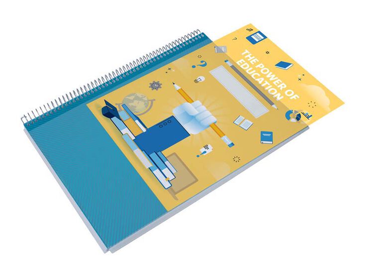 Libreta espiral Finocam Planificador de clases castellano