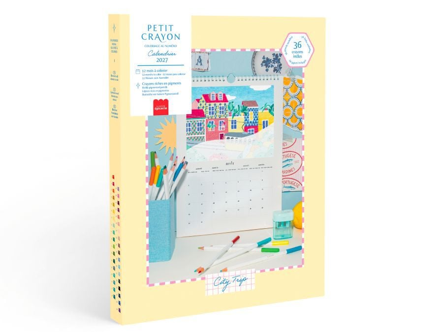 Calendario Pintar Por N&uacute;meros La Petite &Eacute;picerie Viajar