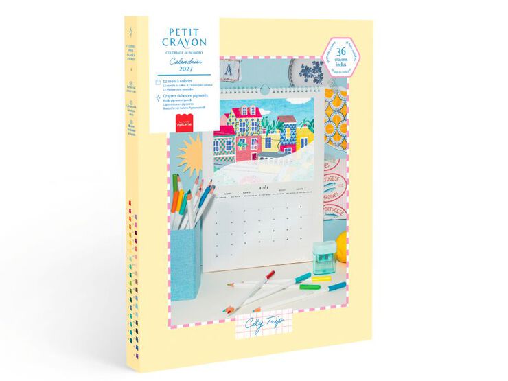 Calendario Pintar Por N&uacute;meros La Petite &Eacute;picerie Viajar