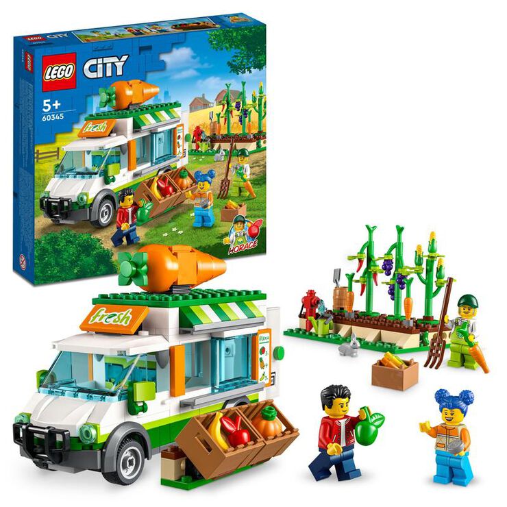 LEGO® City Furgoneta del Mercado de Agricultores 60345