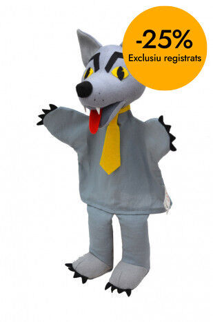 T&iacute;tere de mano lobo