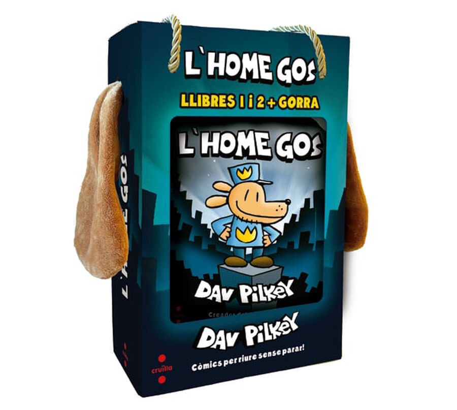 Lot L'Home Gos amb gorra: Llibres 1 i 2