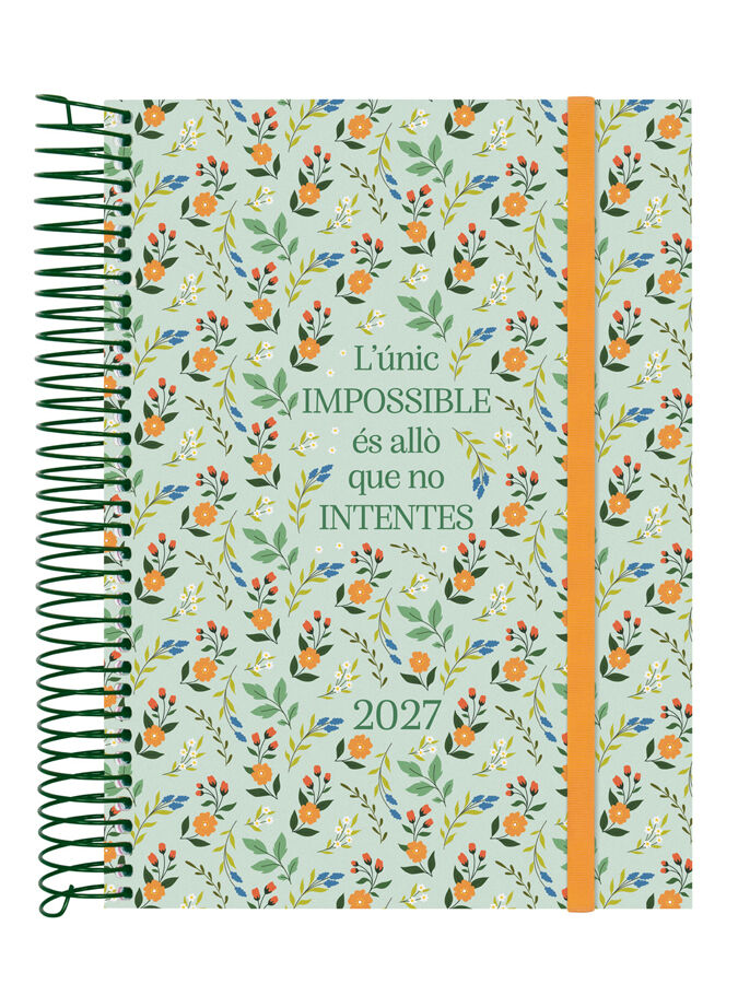 Agenda Finocam Design Collection D&iacute;a P&aacute;gina 2027 Catal&aacute;n Lema