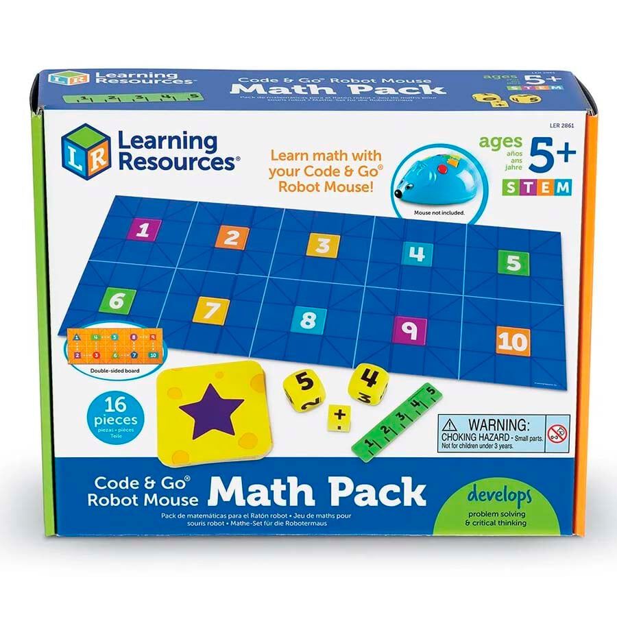 Code & Go&reg; Robot Mouse Math Pack