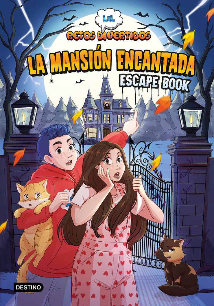 LOL retos divertidos 2. Escape Room: La mansión encantada