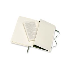 Libreta Moleskine Soft L Verde Oscuro Liso